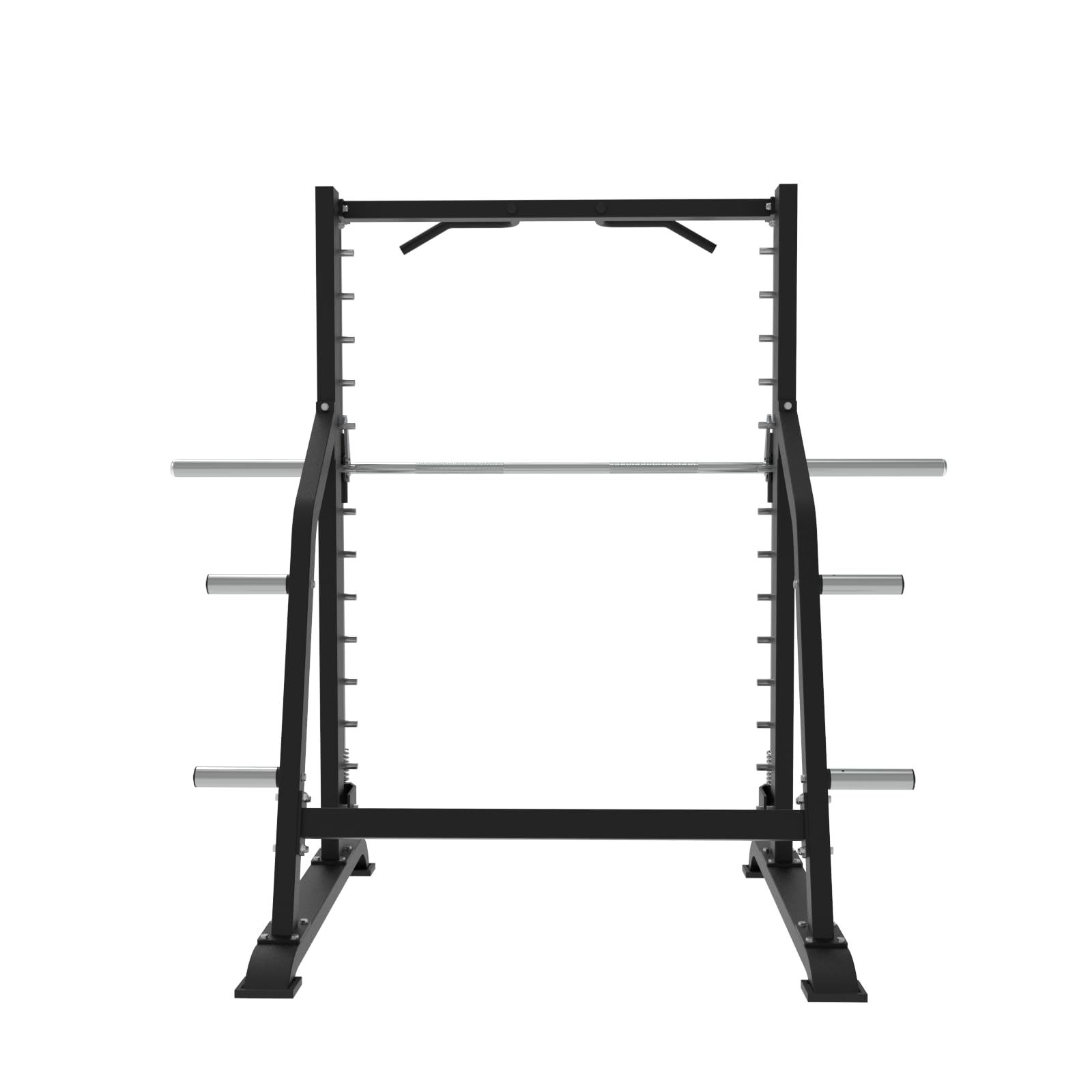 Bad Company Multipresse inkl. Gegengewichte und Klimmzugstange I Smith Machine mit Gegengewichten für das Ganzkörpertraining I BCA-104