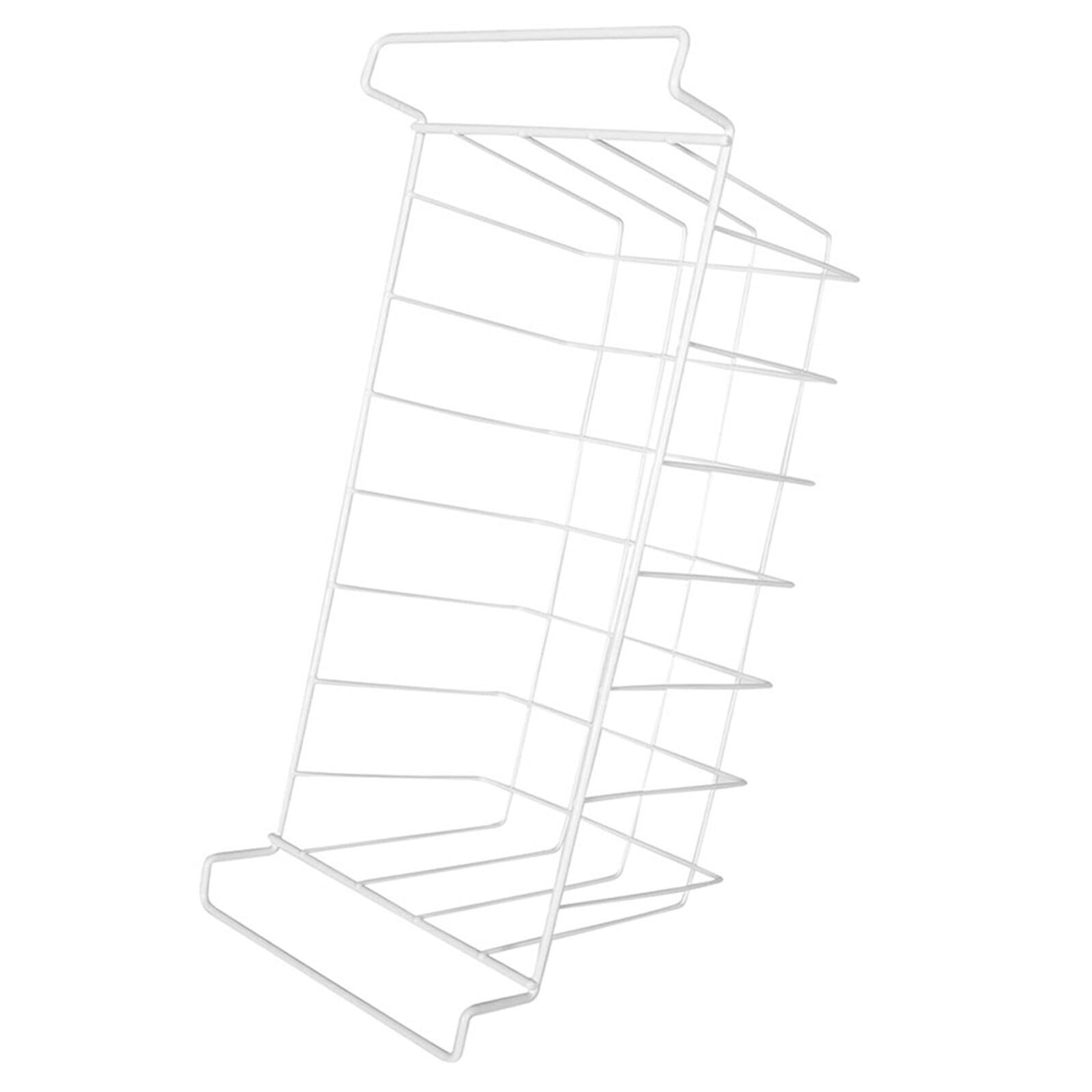 POPETPOP Estante Para Congelador De Metal Organizador De Almacenamiento Separador Colgante Cesta De Alambre Para Congelador Horizontal Para Organizar Paquetes De Hielo y Alimentos Profundo