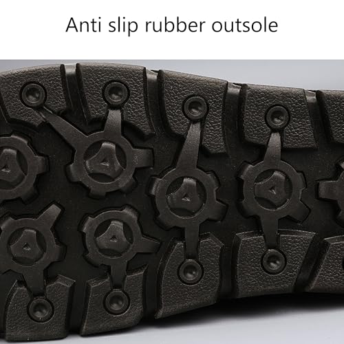 Mens Casual Sneakers Boots Breathable Fashion Hiking Shoes Slip-on Shoes Lace up Soft Walking Business Ofice Work Driving Shoes3