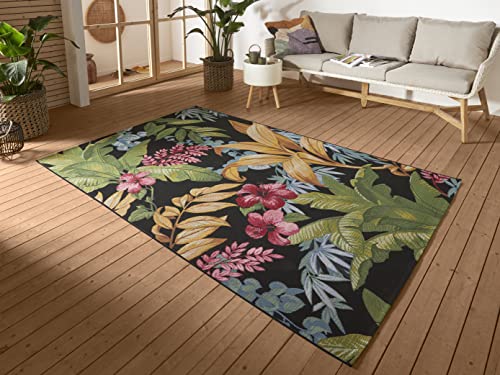 Hanse Home Tropical Flowers In- & Outdoor Teppich – Flachgewebe...