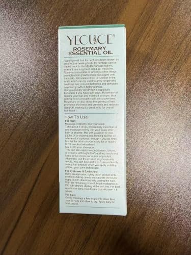 Aceite de Romero 60 ml para Aromaterapia y Masajes miniatura 3