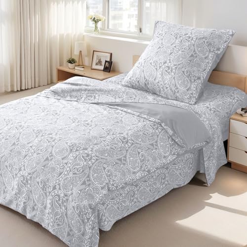 KACEMOO Bettwäsche 135x200 2teilig Extraweiches Bettwäsche-Sets für...