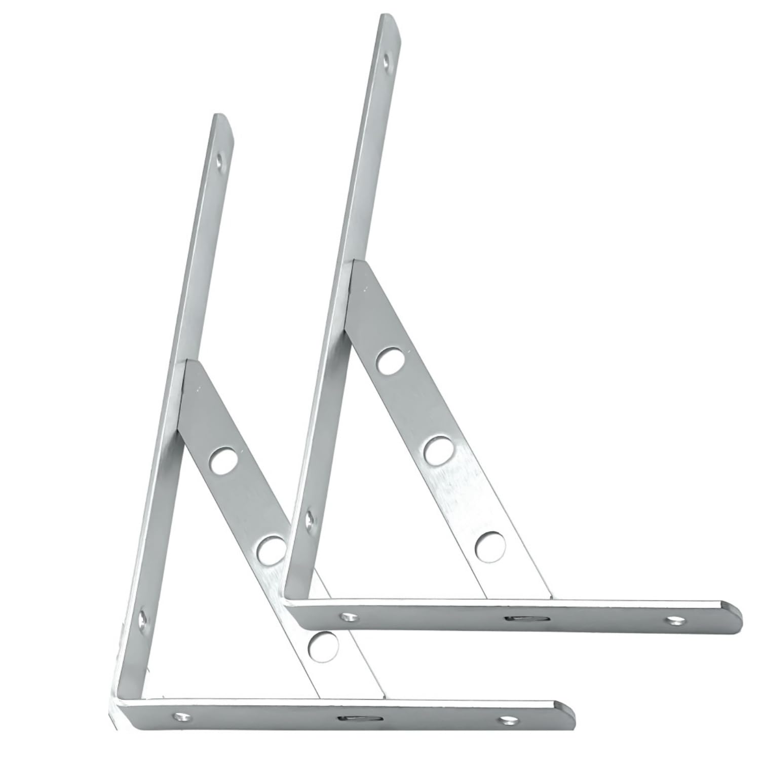Amazon | shymie 棚受け 金具 L字型 ブラケット ウォールシェルフ