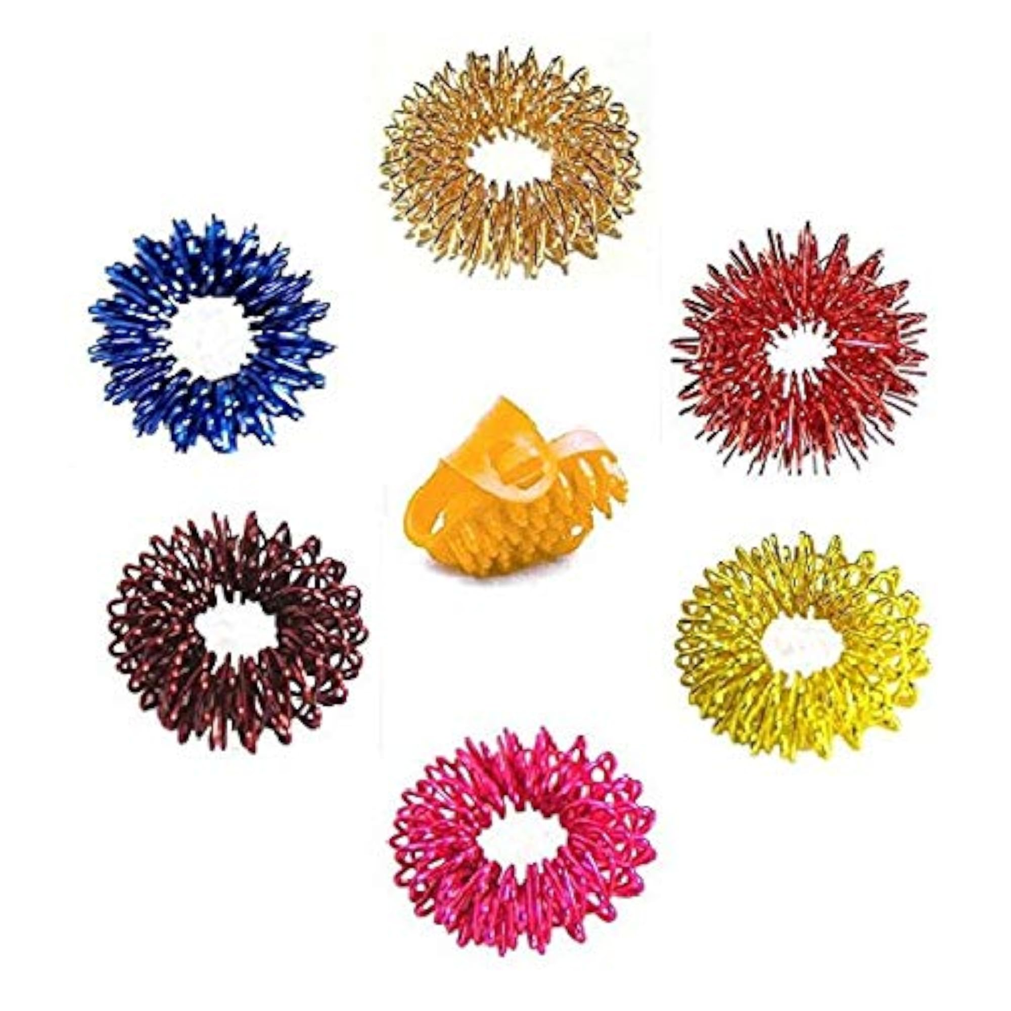AHCS Acupressure Sujok Ring Finger Flexible Massage
