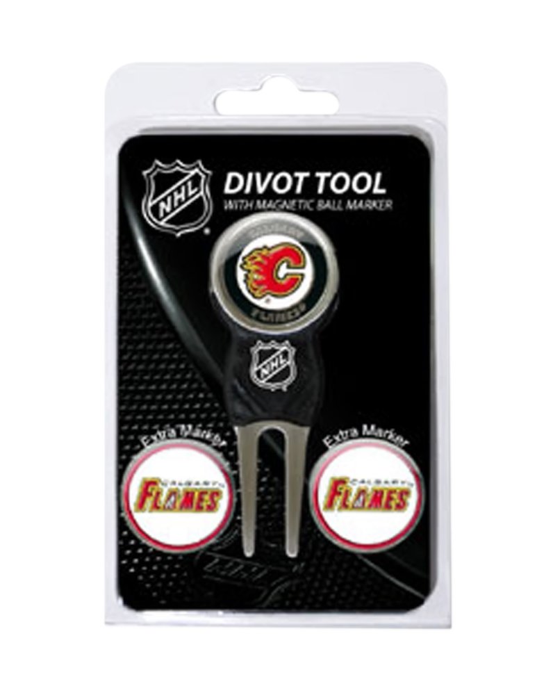 NHL Divot Tool Pack with 3 Golf Ball Markers