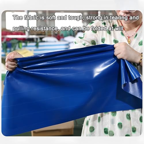 Resistente tela portatile rettangolare fuori terra piscina pieghevole all'aperto serbatoio di stoccaggio dell'acqua per campeggio frutti di mare coltivazione nuoto