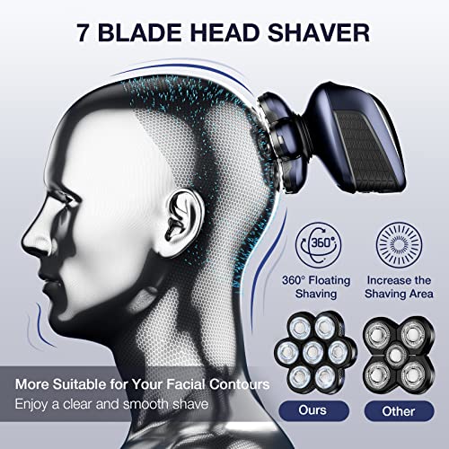 Head Shaver 7D, Wyklaus Upgrade Head Shavers
