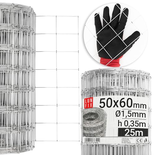 Mauer Armierung Mauerverstärkung Schweißgitter Stahlbewährung Betongitter Drahtgitter Bewährung 0,35x25m