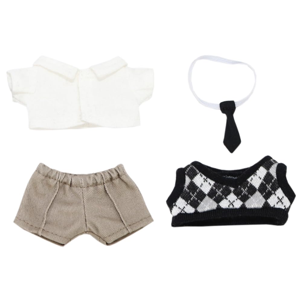 Amazon.co.jp: niannyyhouse 10cm ぬいぐるみ 服 ワイシャツ