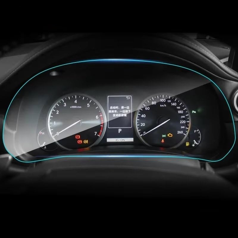Film protection TPU premium pour écran contrôle central intérieur voiture Lexus NX 2015-2022