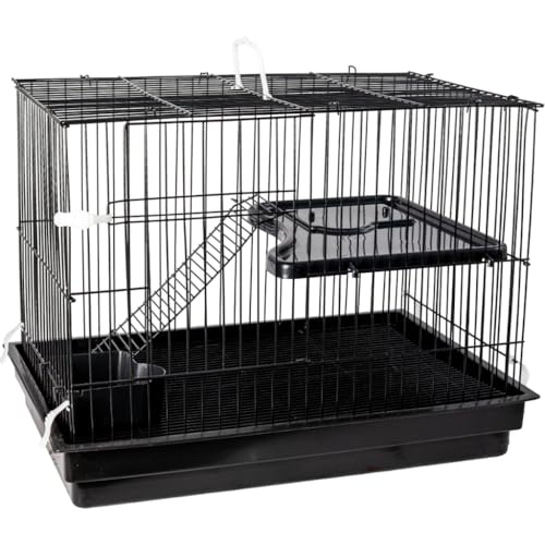 Gaiola Coelho Chinchila Porquinho Da India Com Andar Grande Resistente Jel Plast