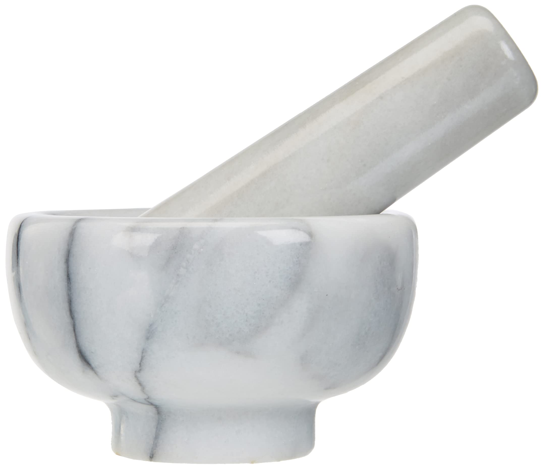 Küchenprofi Marble-mortar 10cm in white, 10 x 10 x 10 cm