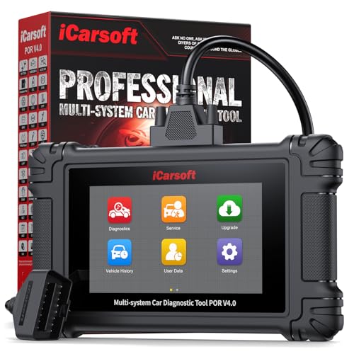 Complaint 8 iCarsoft POR V4.0 Bidirectional Diagnostic Tool for Porsche + 2 Extra Car Brands, OBD2 Scanner with 1333 Test Items/ 29 Services (177 Subservices)/ 66 Extra Services/Battery Registration-Free Update