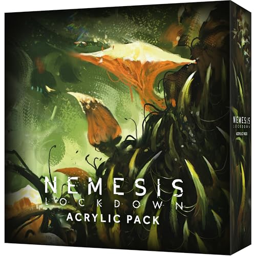 Awaken Realms Nemesis Lockdown: Deluxe-Acryl-Spielsteine Brettspiel-Zubehör ab 14 Jahren