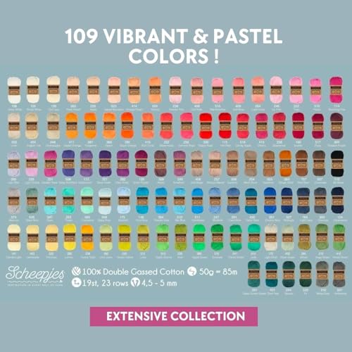 Scheepjes Cahlista Colour Pack pour projets amigurumi et plaids en patchwork
