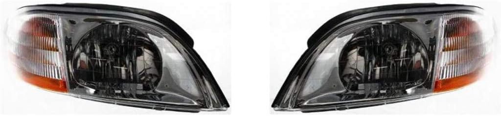 For 2001-2003 Ford Windstar Headlight Driver and Passenger Side Bulbs Included | DOT Certified | FO2502178 FO2503178 | 3F2Z 13008 CB, 3F2Z 13008 CA | may require additional parts
