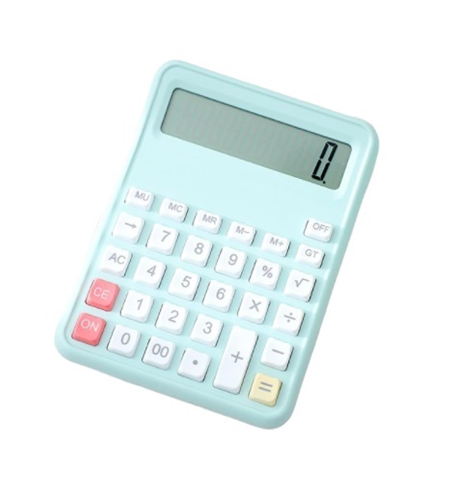 Kalkulator Biura Kalkulator Biurkowy Z 10-cyfrowym Wyświetlaczem Ekranowym, Odpowiedni Do Egzaminów, Studentów Lub Finansów Biurowych Artykuły Biurowe(Blue)