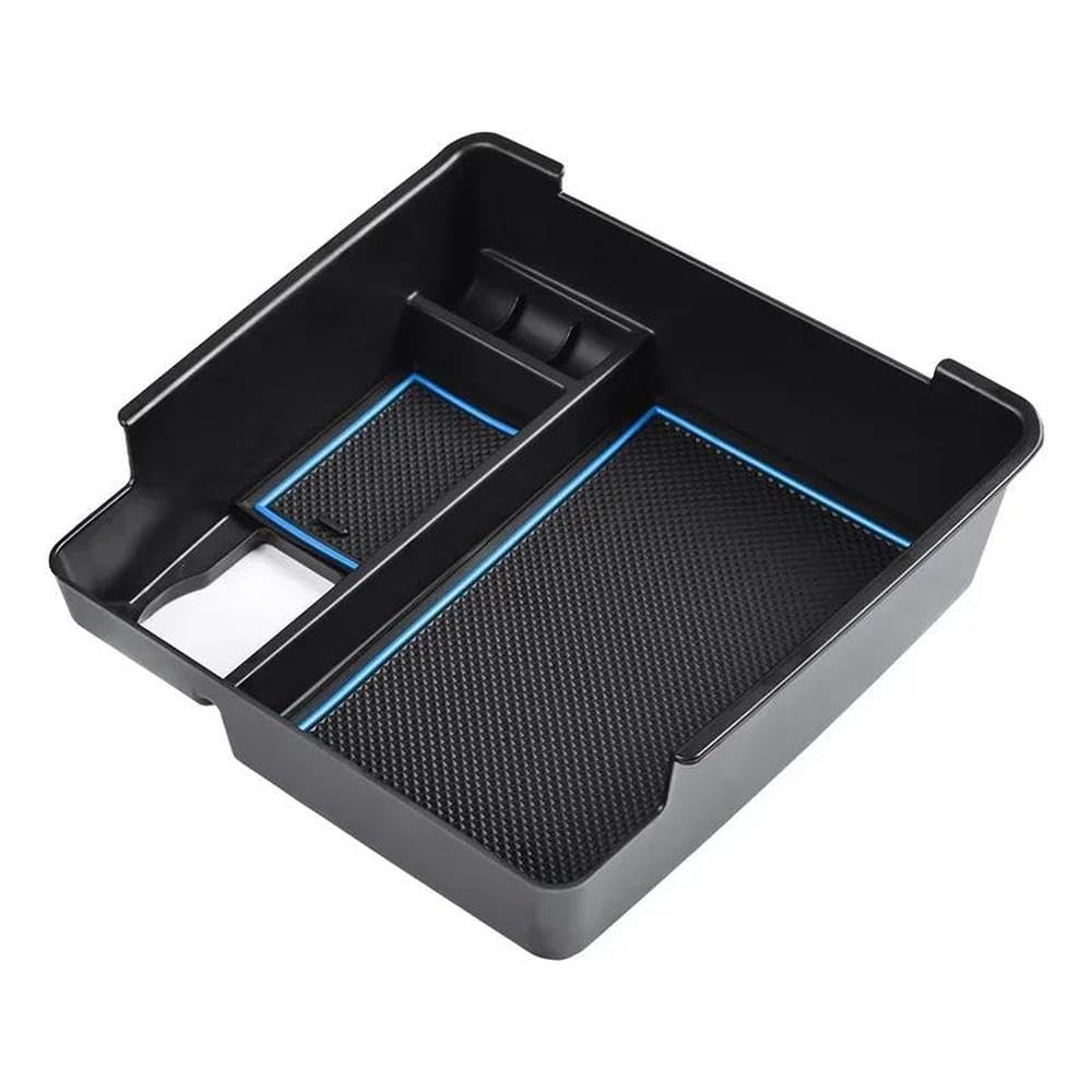 BERTDCX For Frontier 2022-2024 Center Console Armrest Box Tray Car Parts(Blue)
