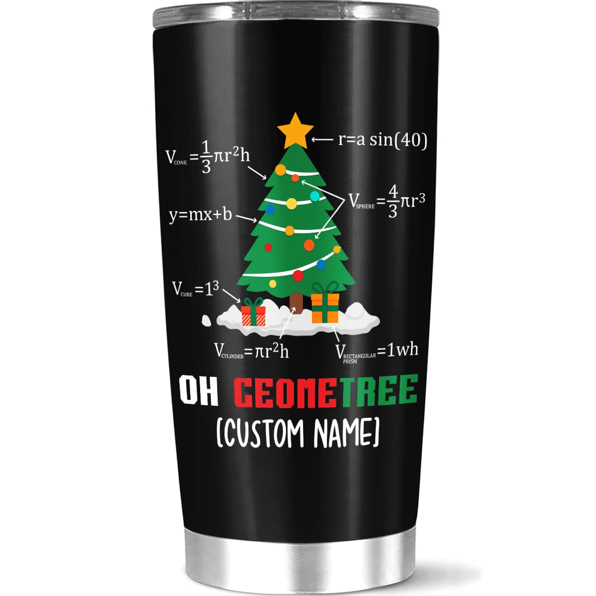 tarjetas de navidad para profesores de matematicas