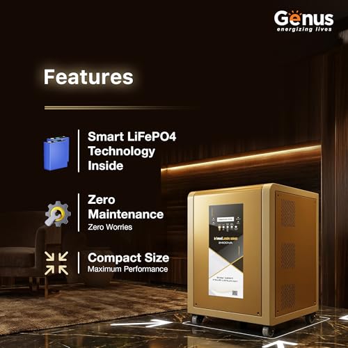 Genus Store Genus MaxiLion One 2400VA 2560Wh Solar Inverter - Image 5
