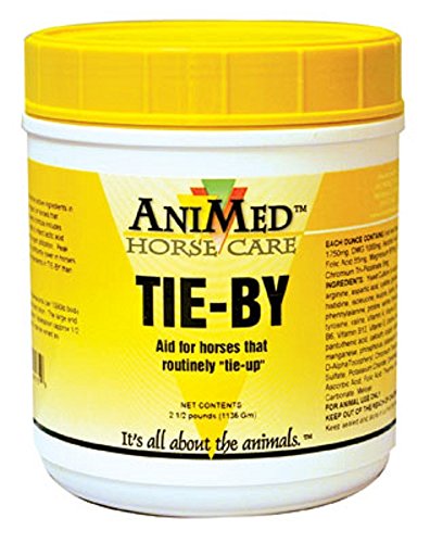AniMed 2.5 lbs Tie-by Vitamin E and Selenium Powder Supplement and Preventative for Use in Horses That Regularly Tie-Up