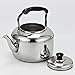 DreamInn Stainless Steel Stove top Teakettle Whistling Teapot (4 Liter)