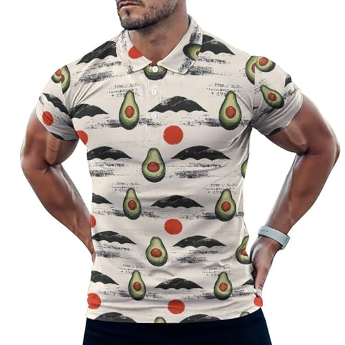 Polo de golf pour homme doux qui évite la transpiration