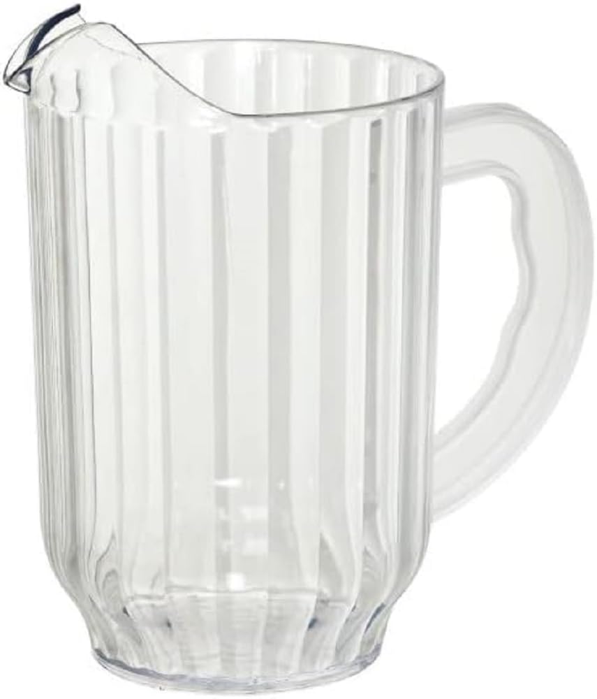 ILSA Beer Jug, Polycarbonate, Transparent, Shatterproof, Capacity 1.8 Liters