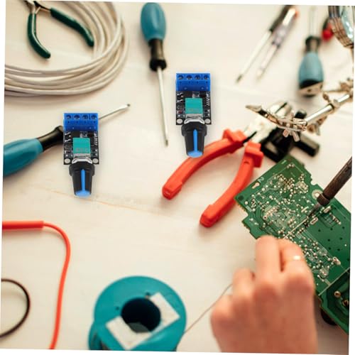 Módulo regulador de voltaje ajustable 5v-16v con interruptor de motor Veemoon de alta estabilidad 5