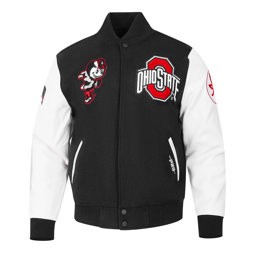 Pro Standard Mens College Classic Chenille Varsity Jacket