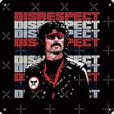 Jitipozy Dr. Disrespect Retro Pop Art Poster Metal Sign 12 x 12 inches Funny for Home Man Cave Garage Wall Decorations