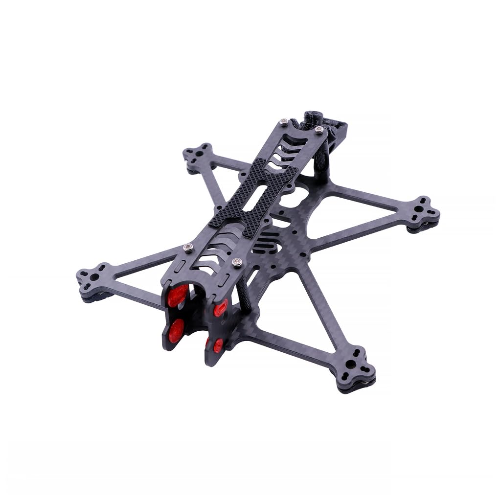 QWinOut 2inch/2.5inch/3inch Frame Kit RC Racing Drone for O4 Air Unit 3K Carbon Fiber Frame (Fi-135 3inch)