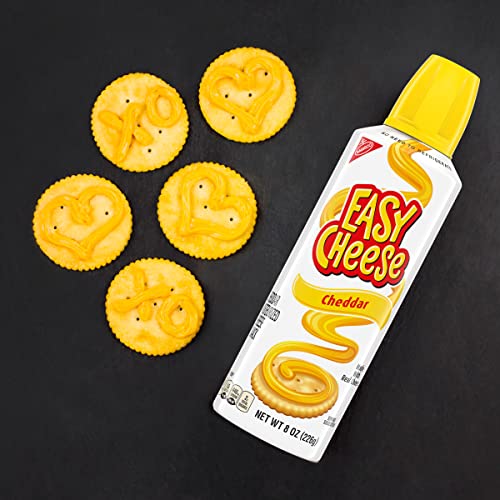 Easy Cheese Cheddar Cheese Snack, 8 Oz #TOP6