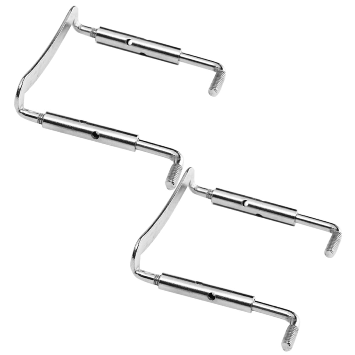 2Pcs chinrest screwdriver to clamp Component chin rest Viola chinrest brackets violin positive and negative Viola Clamp Screw instrument auxiliary tool screw