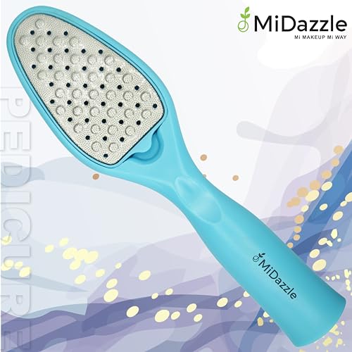 Image of Midazzle Triangle & 3 in 1 Rectangle Foot Scrubber, Callus Remover - Colors May Vary - (Pack of 2)