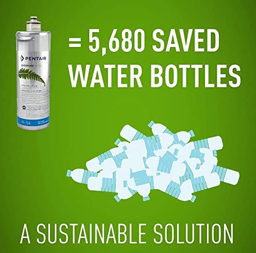 Miniatura 2 de Pentair Everpure H-54 - Cartucho de repuesto de cambio rápido, EV925268, certificado NSF para reducir el plomo, para uso en el sistema de agua