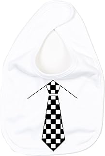 racker de N- Roll Ska corbata Black Baby Peto Color Blanco