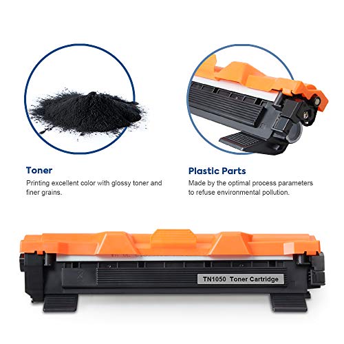 SMARTOMI-3-Cartuchos-de-toner-Negro-compatibles-con-Cartuchos-TN1050-para-impresoras-Brother-de-Las-Series-HL-1110-HL-1112-HL-1212-HL-1210-DCP-1510-DCP-1610-DCP-1612-DCP-1512-MFC-1810-y-MFC-1910