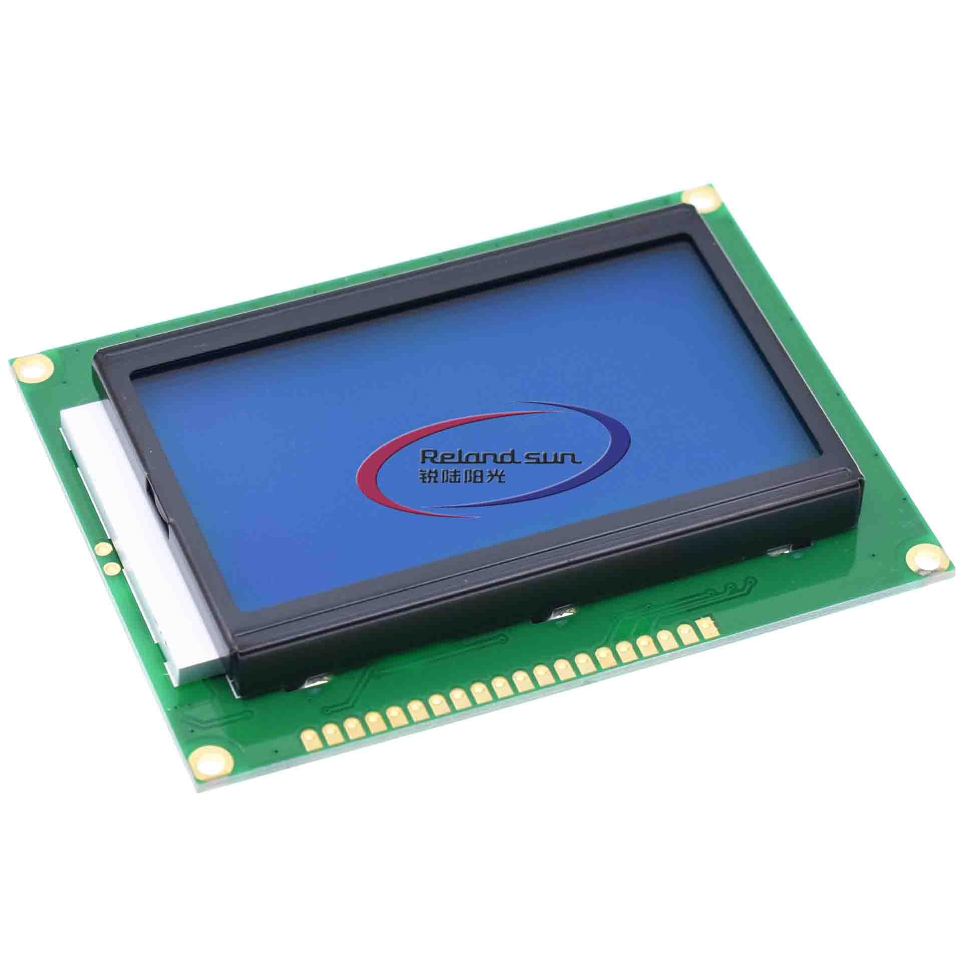 Amazon | 128x64 LCD module 5V blue screen 12864 LCD with backlight