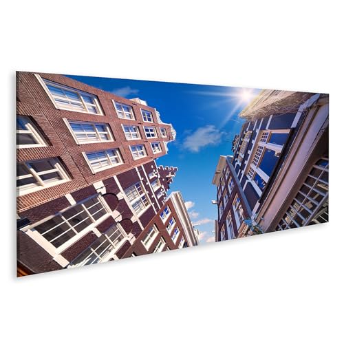 Scène de canalisation en image sur toile pour agrandir un grand salon panorama de voyage