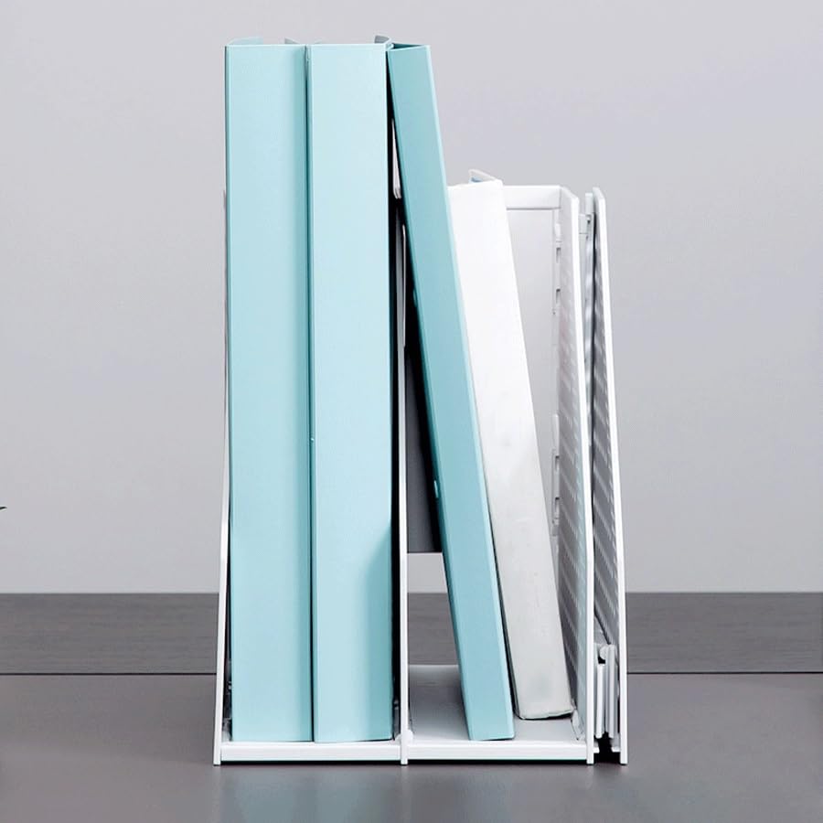 Organizzatori di carta Scaffale portaoggetti pieghevole, scaffale porta libri, scrivania, struttura multistrato Vassoi per ufficio