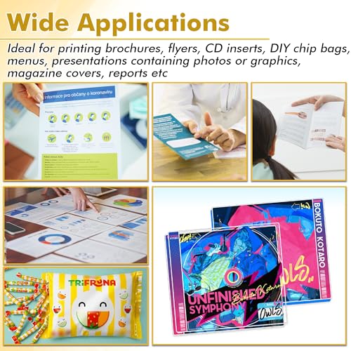 image for KOALA PAPER Koala Glossy Thin Inkjet Printer Paper for DIY Chip Bag an