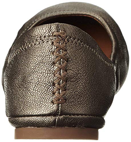 Lucky Brand Women's Emmie Ballet Flat, Pewter, 63