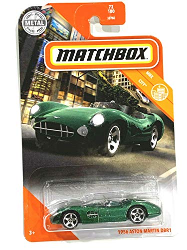 Matchbox 2020 MBX City 1956 Aston Martin DBR1 Verde miniatura 1