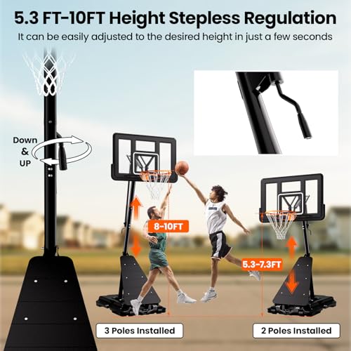 Image of BACKYARD BLITZ 44in Basketball Hoop Outdoor