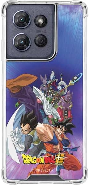 Skinit Clear Phone Case Compatible with Moto G Stylus 5G (2025) - Officially Licensed Dragon Ball Super Goku Vegeta Super Ball Design