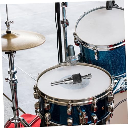 Soporte de platillos Kisangel con brazo ajustable para montar cencerro y platillos crash, accesorio de percusión para baterías, construcción metálica resistente miniatura 7
