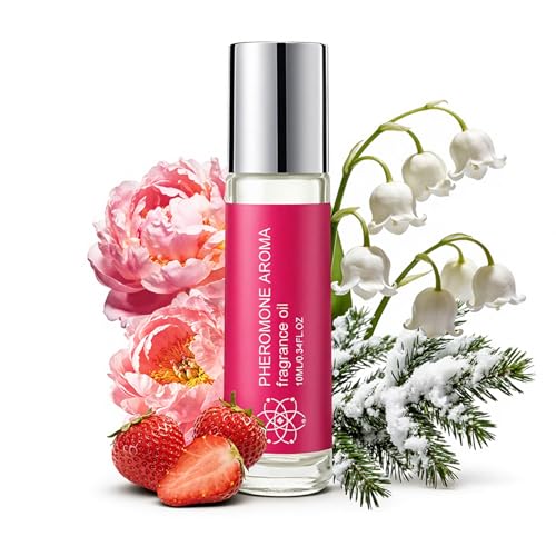 Halonly Perfume for Women, Long Lasting Roll On Oil Fragrance for Date Night, Fruity and Floral Daily Allure & Sensual Gift, Travel Perfume Day to Night Wear for Women - 0.34 fl.oz (10mL)