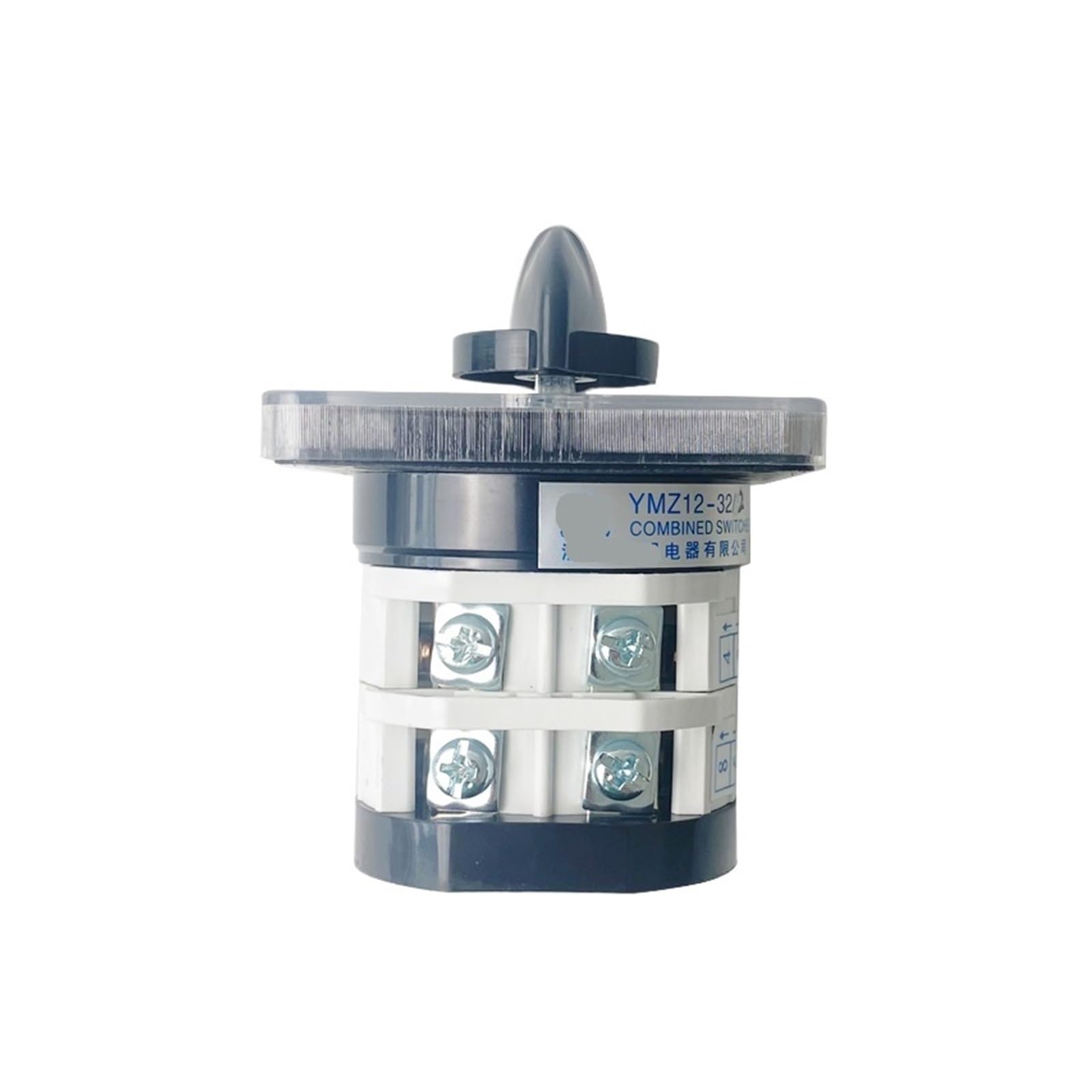 Interruptor selector principal de leva YMZ12-32/2, giratorio, de 0 a 4 posiciones, multipaso, bipolar, 32 A, 690 V, LW31