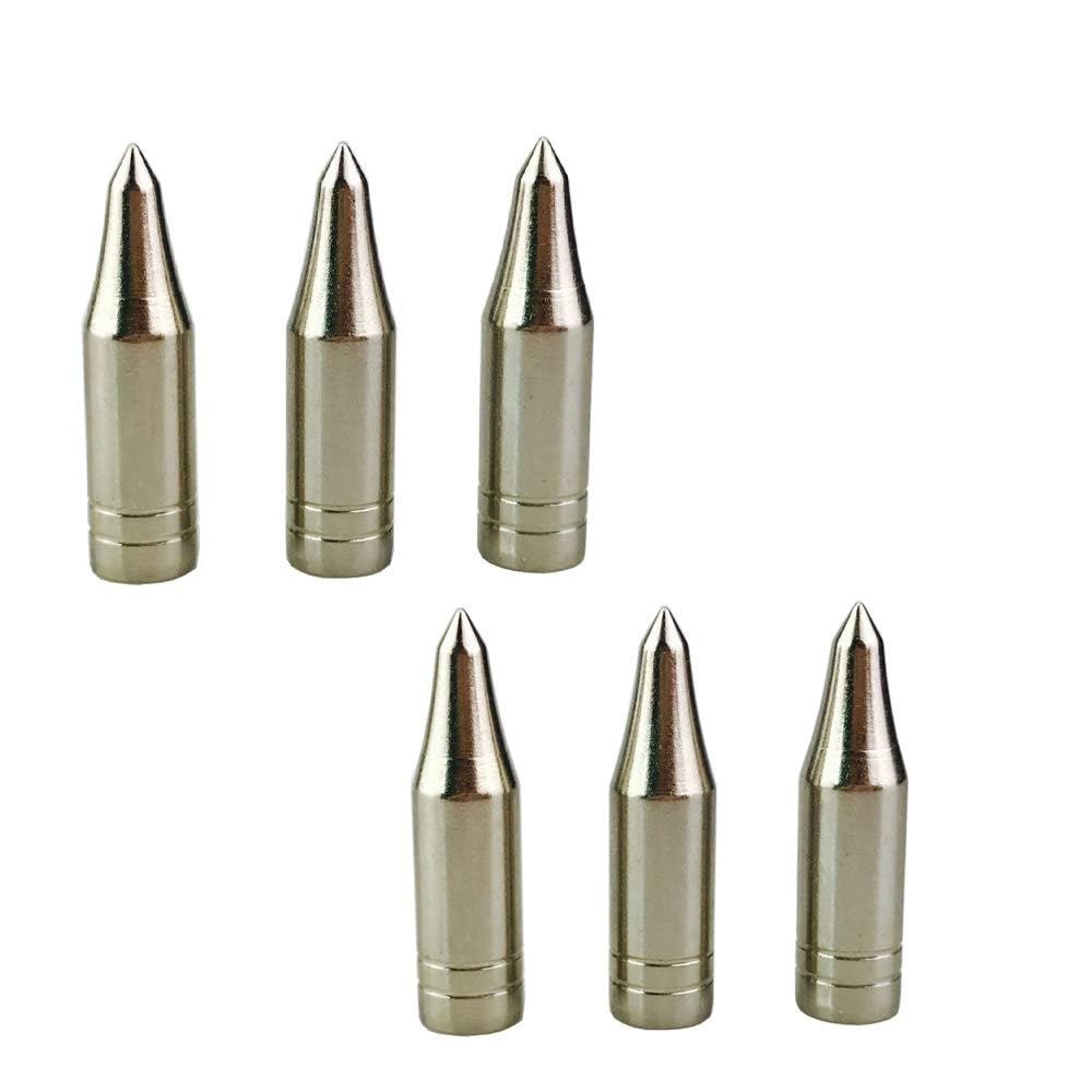 Tir à l'arc Point de la flèche Boradheads de Chasse Points de Champ de Flèche Pointes de Flèches pour ID 8mm pour Flèches en Bois de Bambou